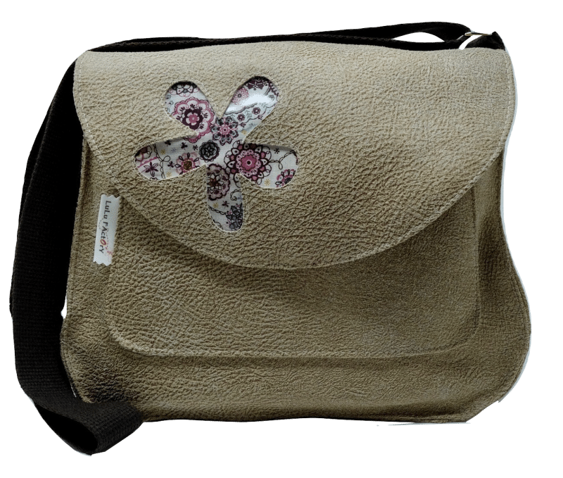 Petit sac gris original pour femme-Petit sac bandoulière femme